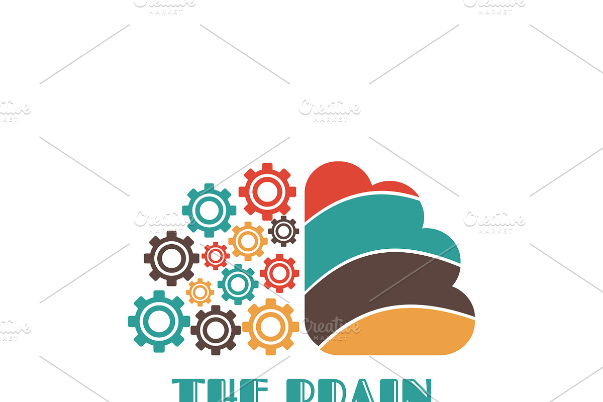 left and right brain in Illustrations - product preview 8