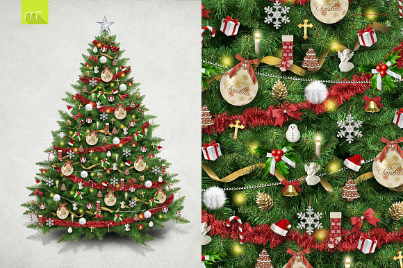 Christmas Tree Creator Mock-up in Scene Creator Mockups - product preview 2