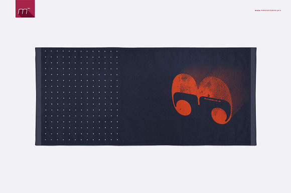 Gym Towel Mock-up in Product Mockups - product preview 2