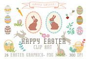Happy Easter Clip Art