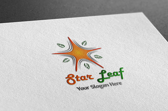 Star Leaf Logo in Logo Templates - product preview 1