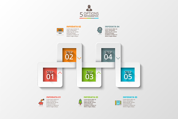 Diagrams for business infographic v4 in Presentation Templates - product preview 3