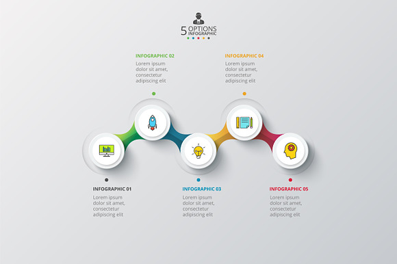 Diagrams for business infographic v4 in Presentation Templates - product preview 4