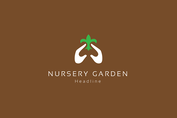 Nursery garden logo. in Logo Templates - product preview 1