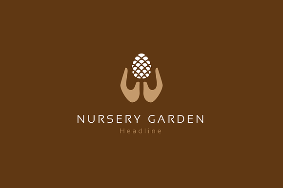 Nursery garden logo. in Logo Templates - product preview 1