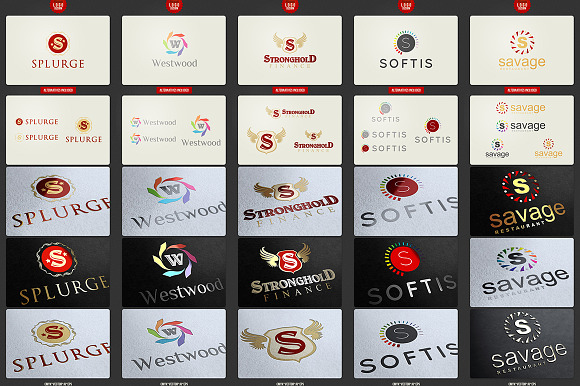 37 Vector Logo Templates in Logo Templates - product preview 2