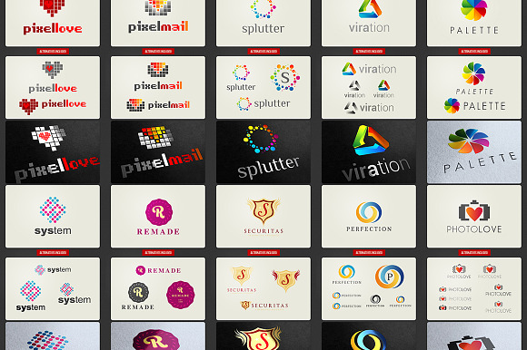 37 Vector Logo Templates in Logo Templates - product preview 4