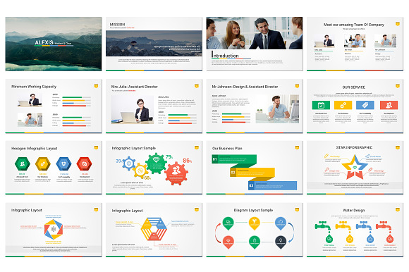 Alexis Powerpoint Template in PowerPoint Templates - product preview 2