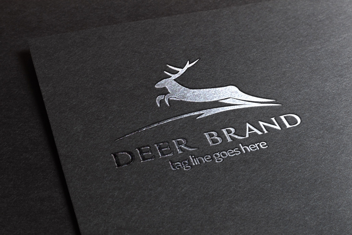 Deer Brand Logo Template in Logo Templates - product preview 8