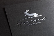 Deer Brand Logo Template