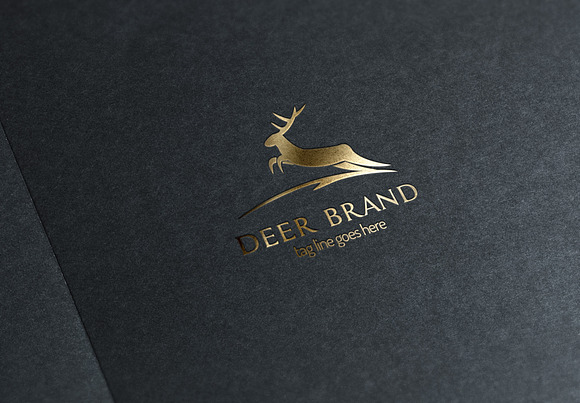 Deer Brand Logo Template in Logo Templates - product preview 1