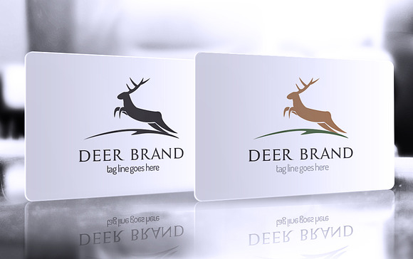 Deer Brand Logo Template in Logo Templates - product preview 3