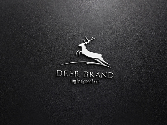 Deer Brand Logo Template in Logo Templates - product preview 4