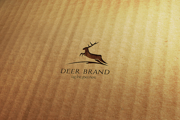 Deer Brand Logo Template in Logo Templates - product preview 5