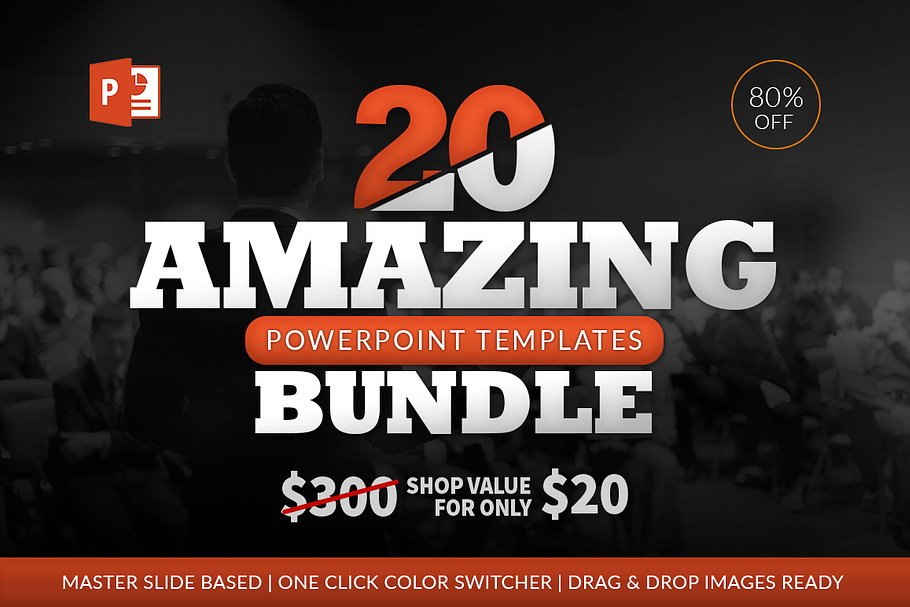 20 Amazing Powerpoint Bundle in Presentation Templates - product preview 8