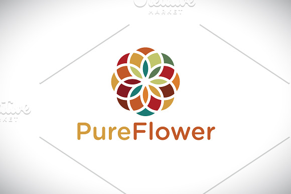 [68% off] Pure Flower - Logo Design in Logo Templates - product preview 2
