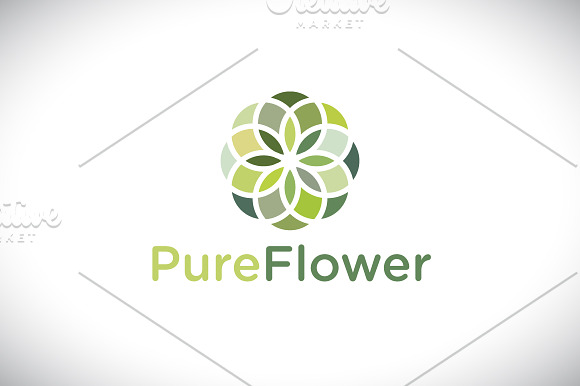 [68% off] Pure Flower - Logo Design in Logo Templates - product preview 3