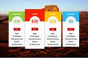 Pricing Tables 2 PowerPoint Template