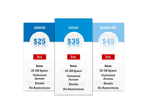 Pricing Tables 2 PowerPoint Template in PowerPoint Templates - product preview 10