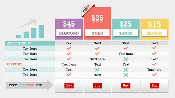 Pricing Tables 2 PowerPoint Template in PowerPoint Templates - product preview 11