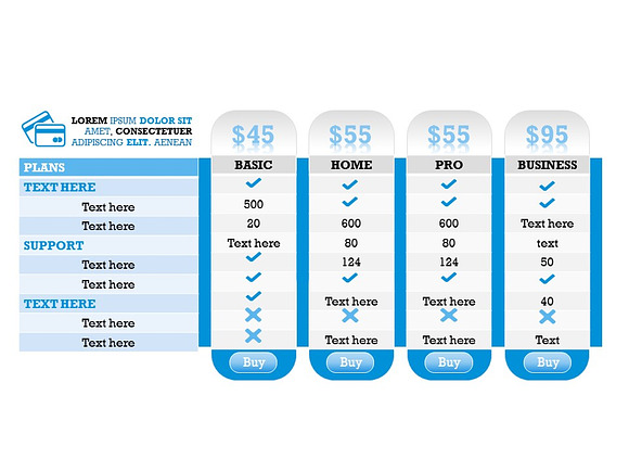 Pricing Tables 2 PowerPoint Template in PowerPoint Templates - product preview 12