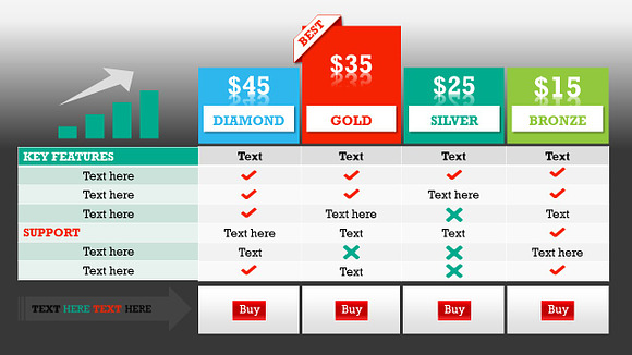 Pricing Tables 2 PowerPoint Template in PowerPoint Templates - product preview 14