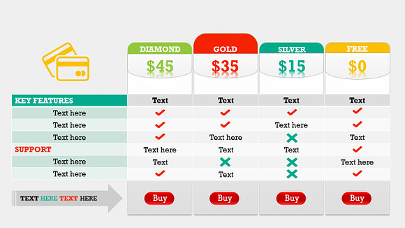 Pricing Tables 2 PowerPoint Template in PowerPoint Templates - product preview 15
