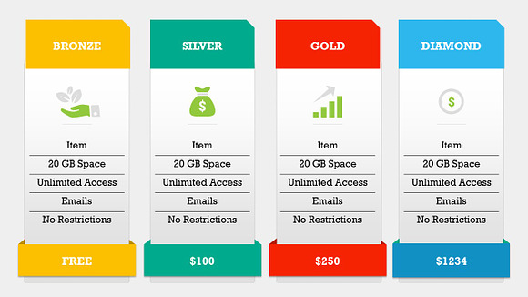 Pricing Tables 2 PowerPoint Template in PowerPoint Templates - product preview 16