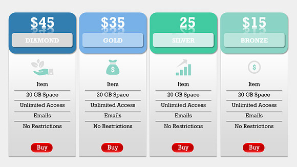 Pricing Tables 2 PowerPoint Template in PowerPoint Templates - product preview 19