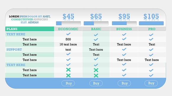 Pricing Tables 2 PowerPoint Template in PowerPoint Templates - product preview 20