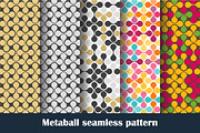 Metaball seamless pattern