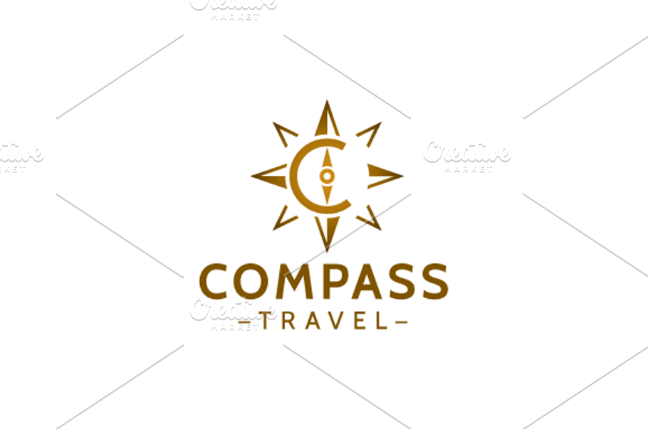 CompassTravel_logo in Logo Templates - product preview 8