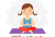 Kid yoga logo