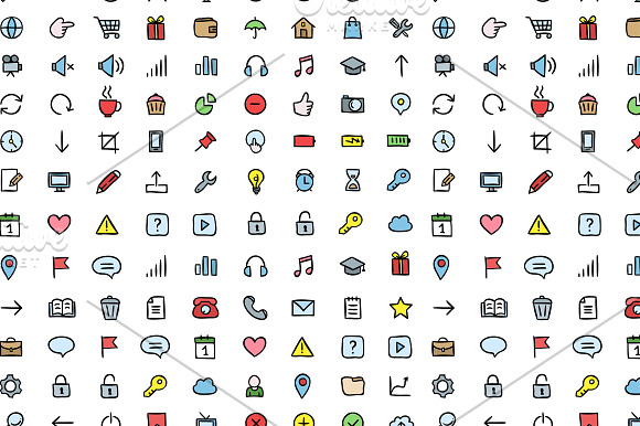 80 UI icons in UI Icons - product preview 3