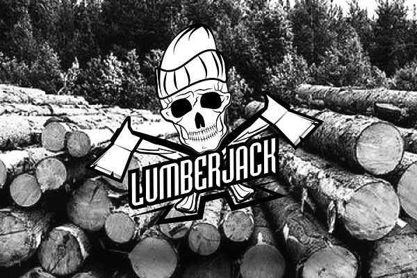 Lumberjack Typographic Elements