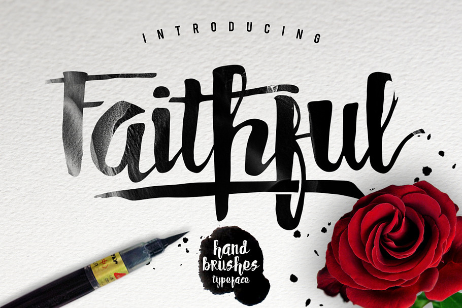 FAITHFUL Typeface in Script Fonts - product preview 8