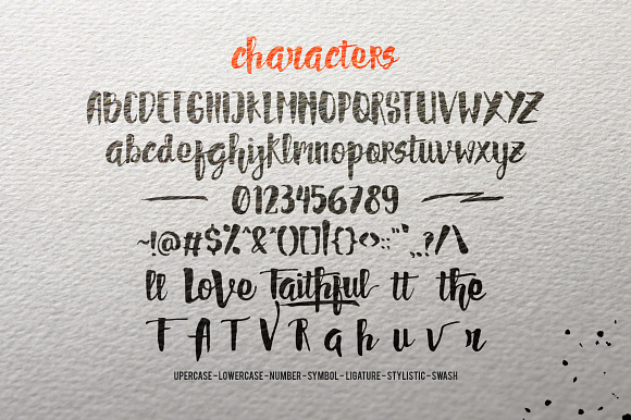 FAITHFUL Typeface in Script Fonts - product preview 1