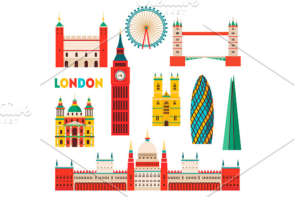 London Skyline abstract. in Illustrations - product preview 1