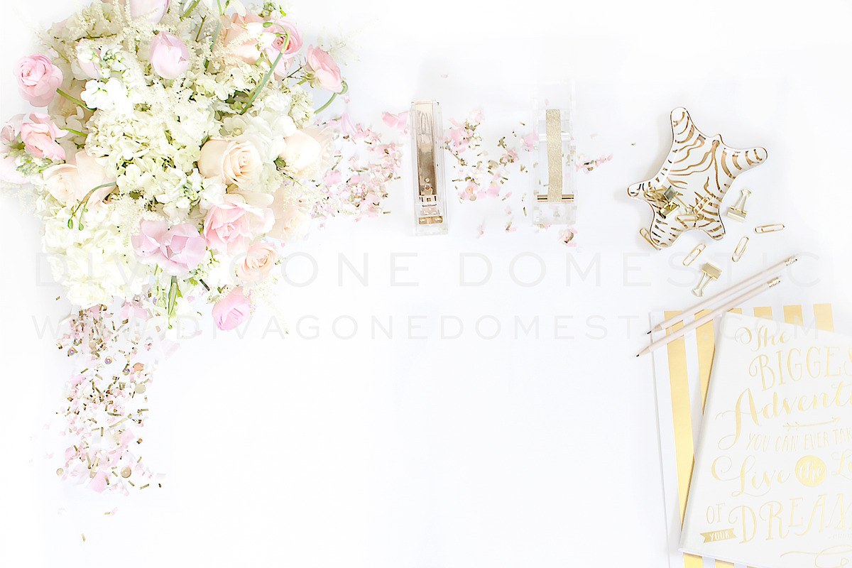 Styled Stock Photo - Romantic Blush in Mockup Templates - product preview 8