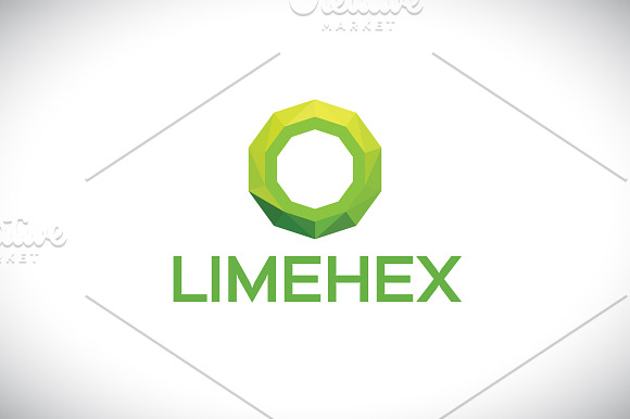 [68% off] Lime Hex - Logo Design in Logo Templates - product preview 1