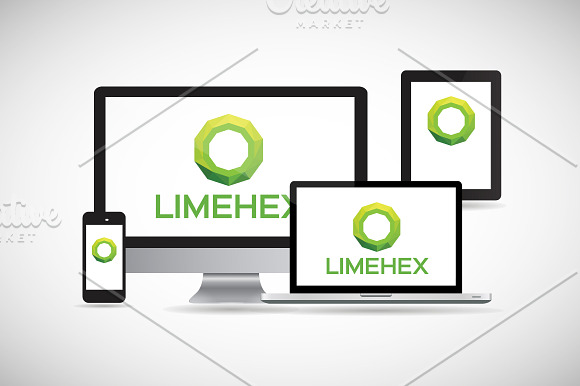 [68% off] Lime Hex - Logo Design in Logo Templates - product preview 2