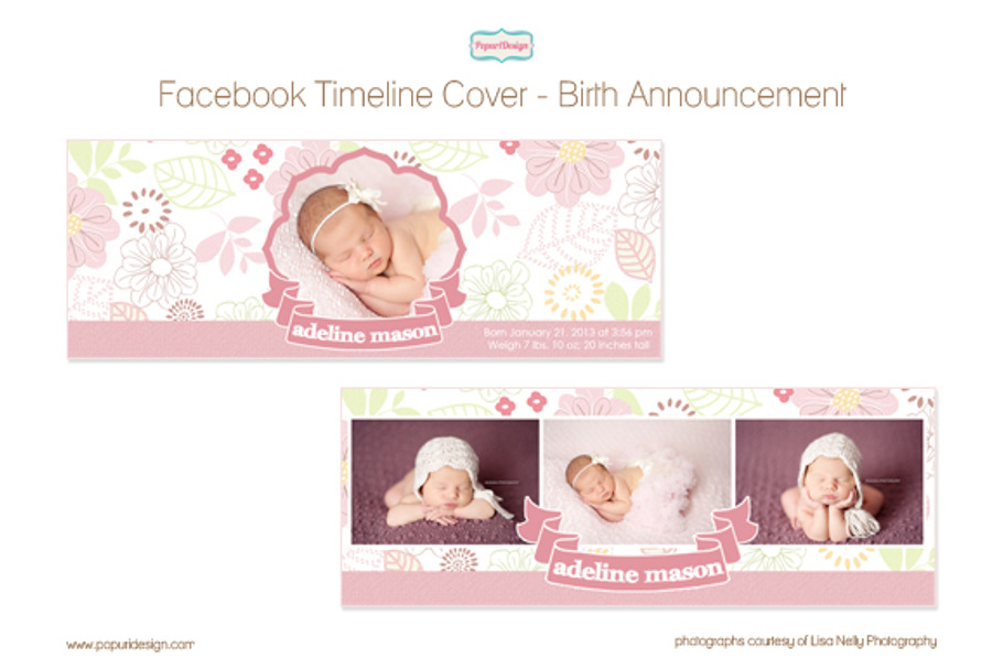 Facebook Timeline Cover Template in Templates - product preview 8