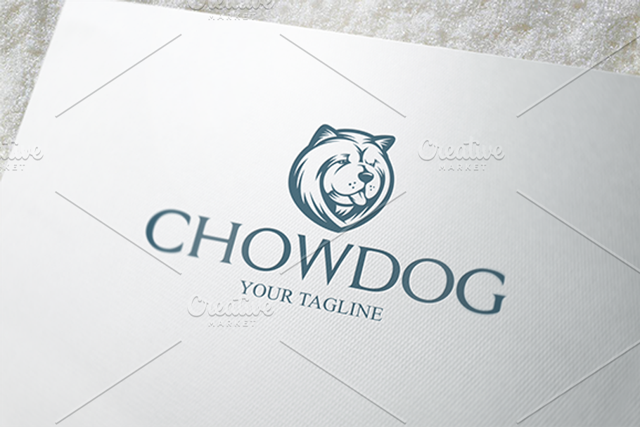Chow Chow Logo in Logo Templates - product preview 8