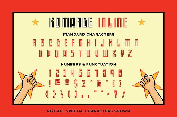 Komrade Font in Display Fonts - product preview 2