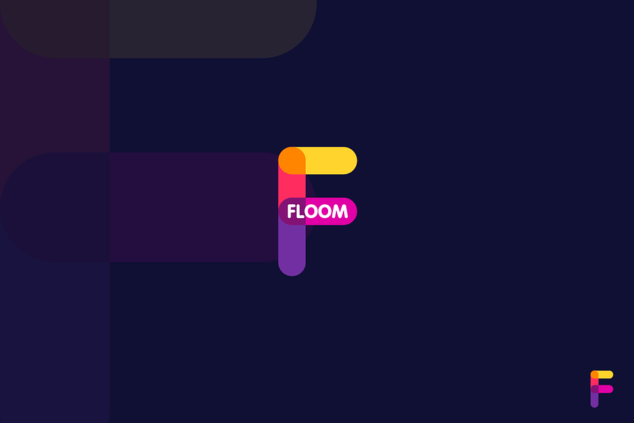 Floom - Letter F Logo in Logo Templates - product preview 8