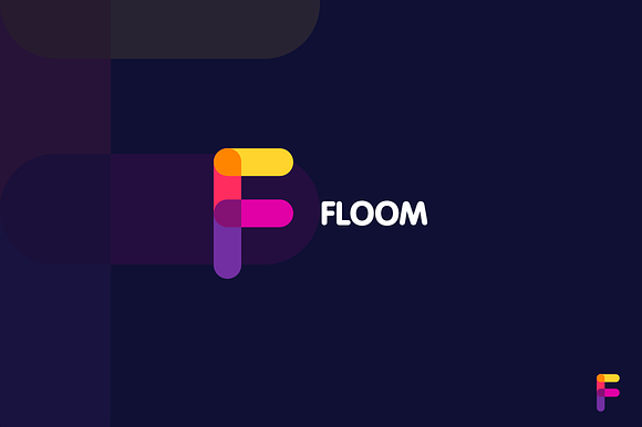 Floom - Letter F Logo in Logo Templates - product preview 2