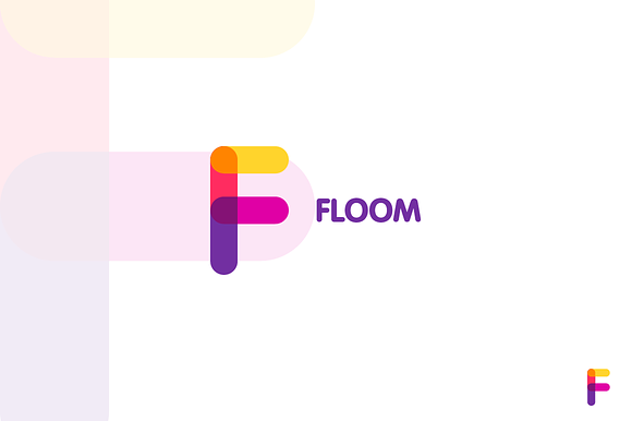 Floom - Letter F Logo in Logo Templates - product preview 3