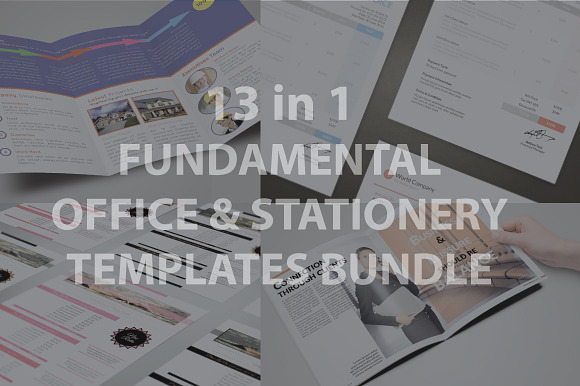 Fundamental Stationery Bundle in Stationery Templates - product preview 2