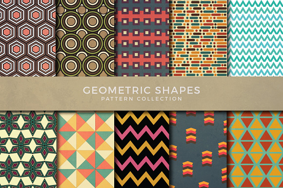 50 seamless hand drawn patterns in Patterns - product preview 3
