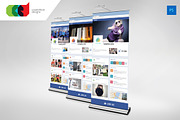 Facebook Style Roll Up Banner